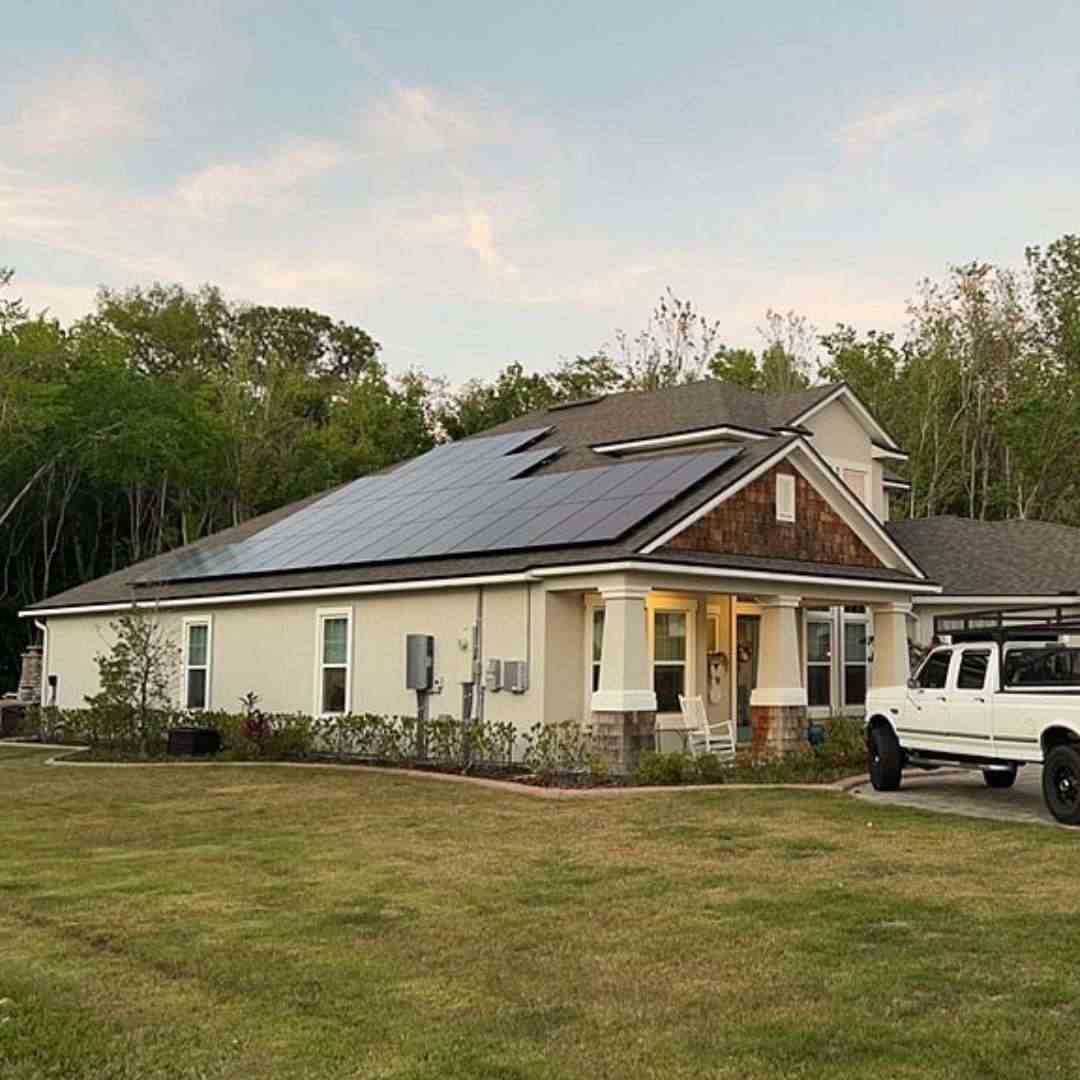 Florida home that qualified for solar tax credit